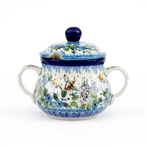 Cukiernica 035, 0,2l<br>Unikat U5290 Pszczółki w Ogrodzie